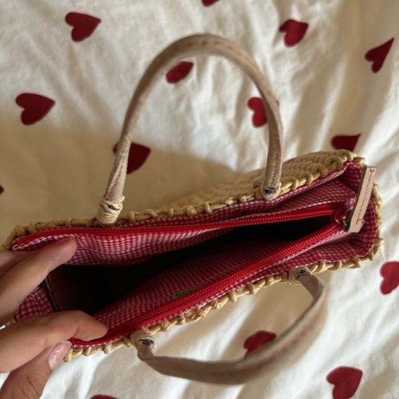 Cute Cherry Coquet Basket Bag - Picture 4 of 4